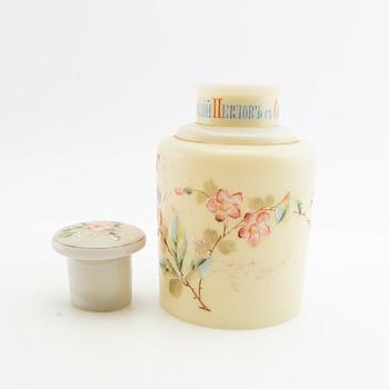 Decanter with stopper Russia circa 1900.