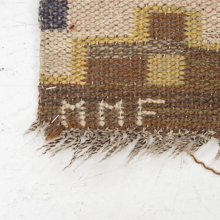 Märta Måås-Fjetterström, matta. "Bruna heden", rölakan, ca 255 x 148 cm, signerad MMF.