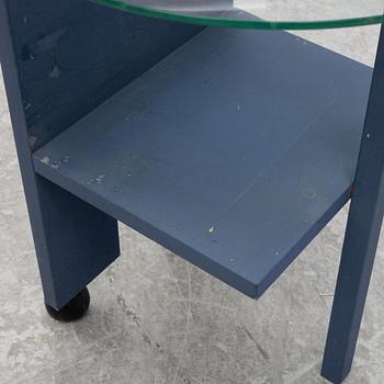 Nirvan Richter, a side table, 'Tidningsrullbord', Norrgavel, 2000's.