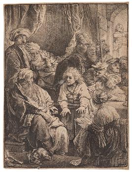 714. Rembrandt Harmensz van Rijn, ”Joseph telling his dreams”.