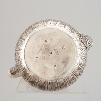 Robert Garrard I, kaffe-/teservis, 4 delar, silver, Garrards Panton Street London, 1857-1859.