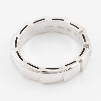 Bulgari ring "Viper" 18K white gold.