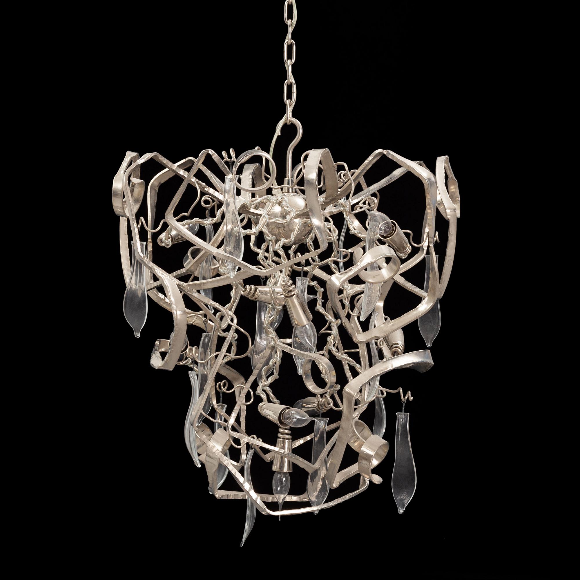 William Brand, a 'Delphinium' chandelier from Brand van Egmond, Netherlands.