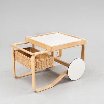 ALVAR AALTO, a model 900 birch tea trolley from Artek, Finland.