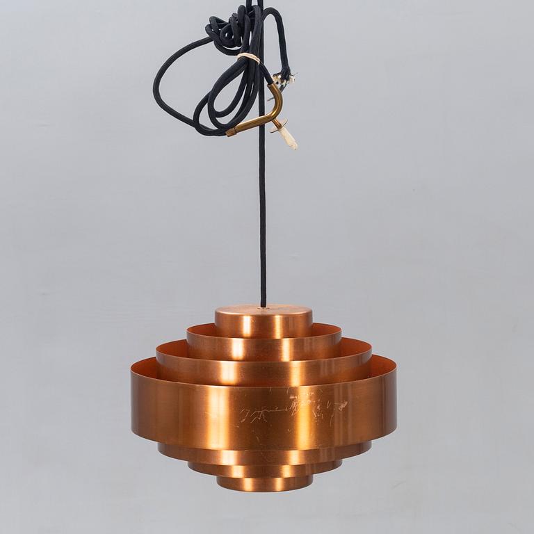 Jo Hammerborg, taklampa, Fog Mörup, Koppar.