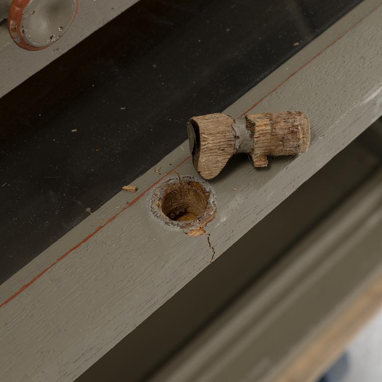 Arkivskåp / butikshylla, 1900-talets mitt.