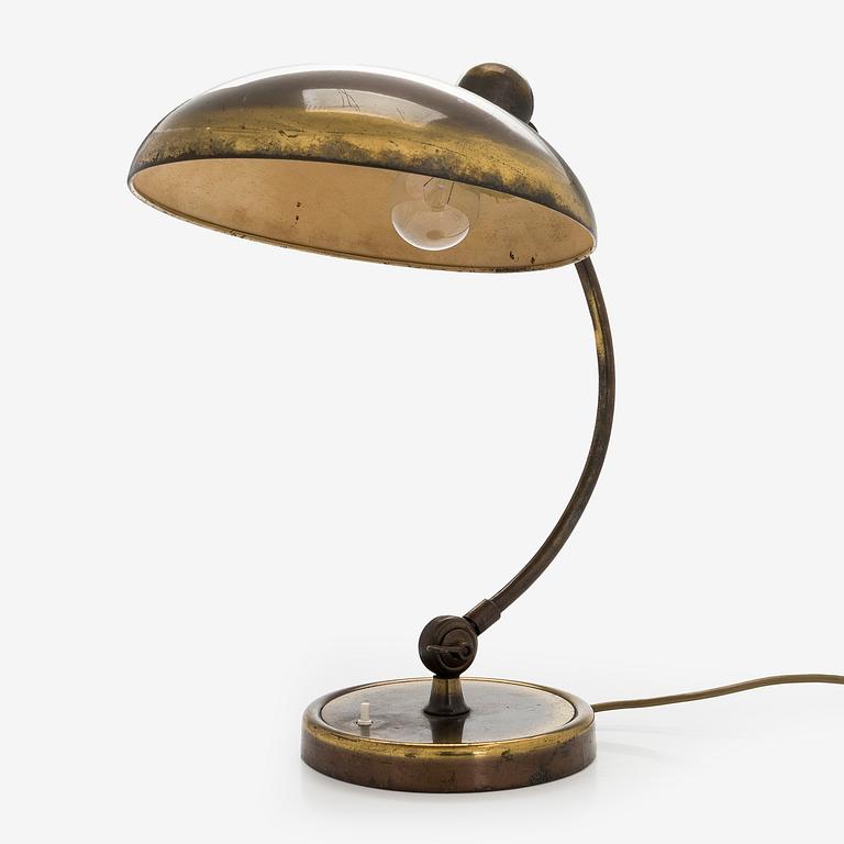 Christian Dell, Bordslampa, modell 6631-T Luxus, Kaiser Idell, Tysklannd 1930-tal.