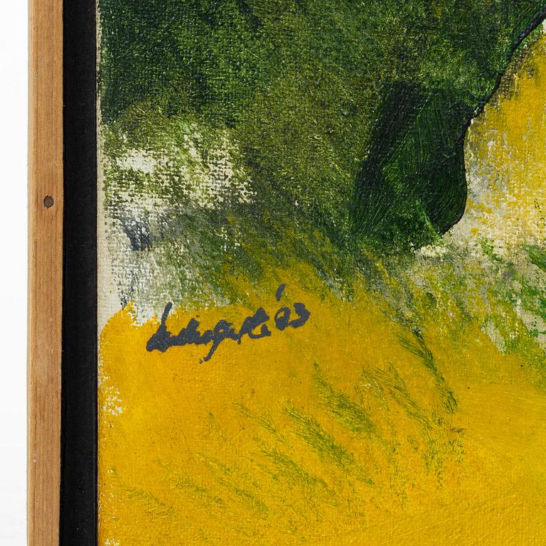 Dilip Dasgupta, Two landscapes.