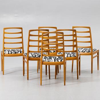 Bertil Fridhagen, stolar, 6 st, "Reno", Bodafors, 1957-58.