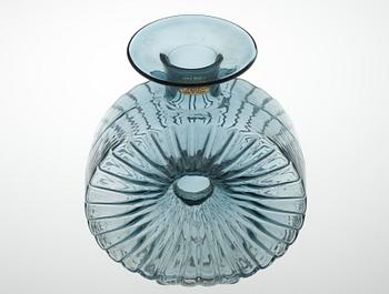 SOLFLASKA, glas, Helena Tynell, Riihimäen Lasi 1964-1974.