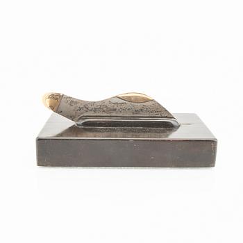 An 18K gold and silver sculpture by Hallengren Malmö 1923.