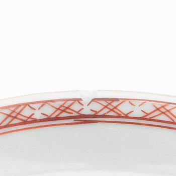 Two cups with saucers, Qing dynasty, 18th century.