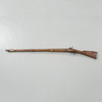 A percussion rifle for the swedish army, m/1815-49.