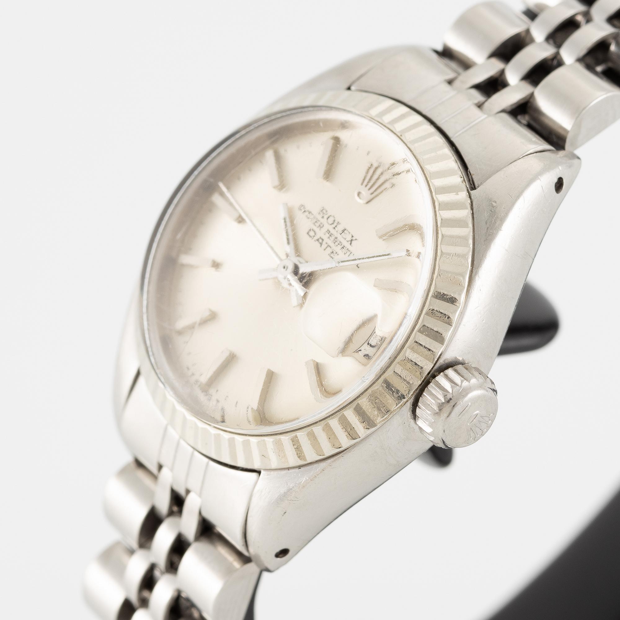 Rolex, Oyster Perpetual, Date, wristwatch, 26 mm.