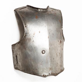 A Swedish cavalry cuirass, 1680s.