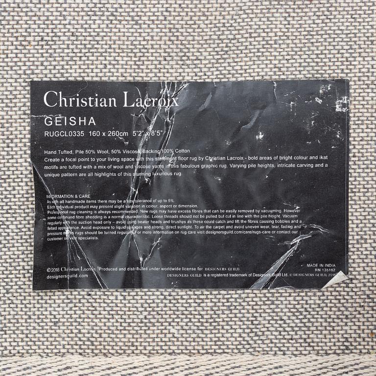Christian Lacroix, rug, 'Geisha' 260 x 160 cm. Designer's Guild.