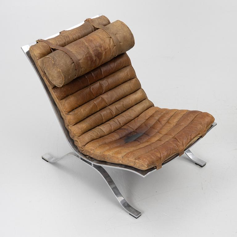 Arne Norell, An 'Ari' armchair with footstool, Norell Möbel, Aneby.