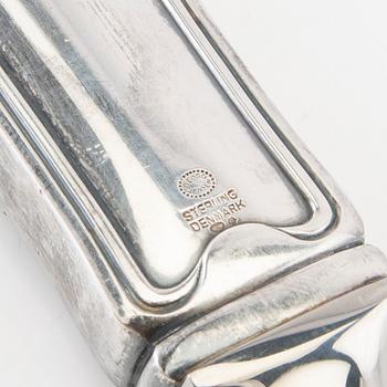 Harald Nielsen, 73-piece silver cutlery set "Old Danish" by Georg Jensen.