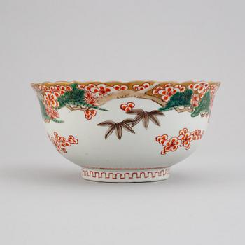 Skål, porslin. Japan, Meiji (1868-1912).
