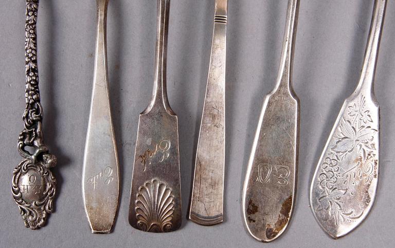 PARTI BESTICK, 19 st, silver, Finland, 1900-tal.