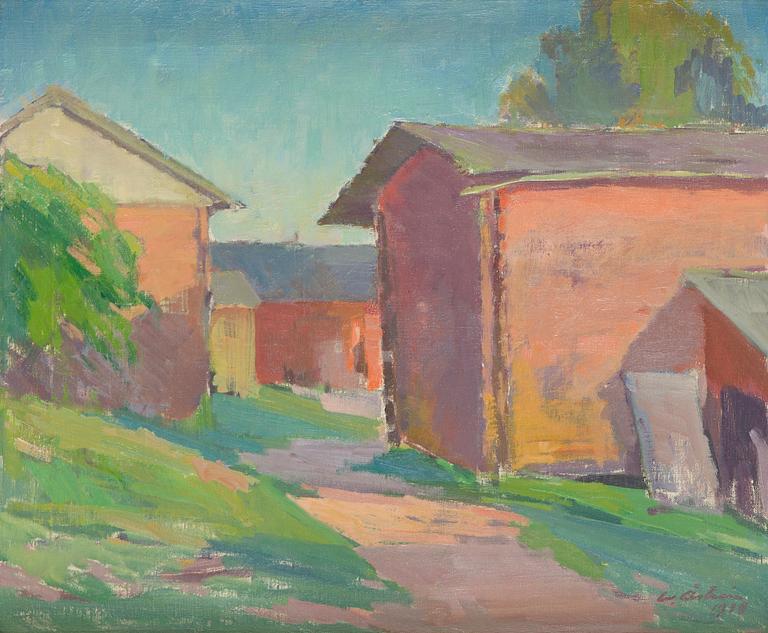 Werner Åström, Farmyard View.