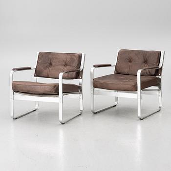 Karl Erik Ekselius, a pair of armchairs, "Mondo", JOC.