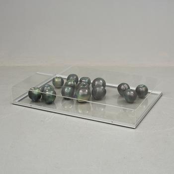 ANNIKA MASOLLE, skulptur/blandteknik, signerad och daterad -90.