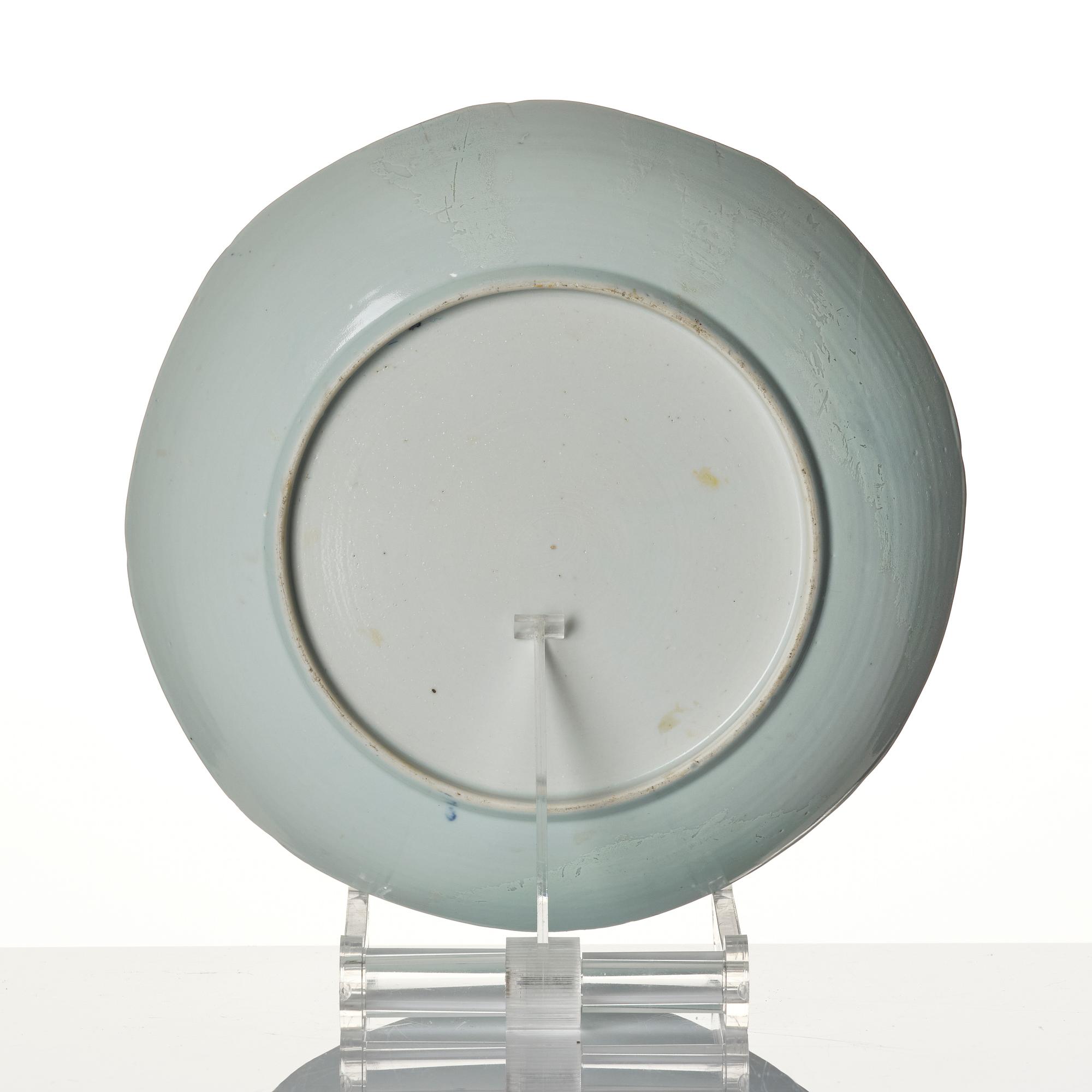 Eleven pieces of porcelain, China, Qing dynasty, Qianlong (1736-95).