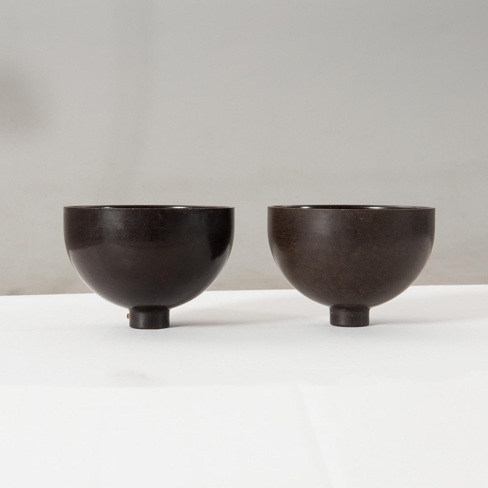 Ceiling lamps, a pair, 20th century.