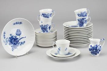 A Royal Copenhagen coffee set. 25 parts.