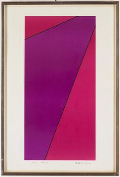 OLLE BAERTLING,litograph in colours, 1977-81, signed and numbered 1/100.