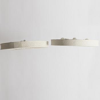 Takplafonder, ett par, Swedish Modern, 1940-tal.