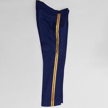 A Swedish artillery officers uniform 1873 pattern.