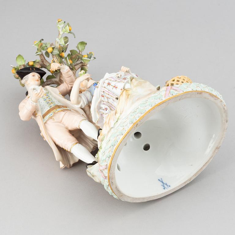 A Meissen porcelain figurine, second half of the 19th-century.