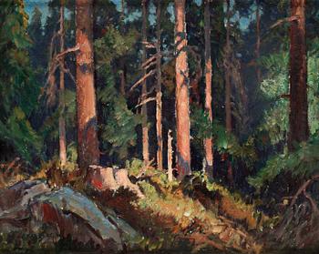 276. Carl Oskar Borg, "Solglöd".