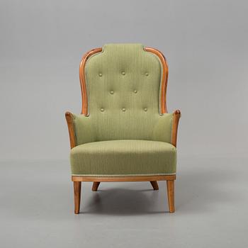 CARL MALMSTEN, lounge chair, "Vår fru", AB OH Sjögren, Tranås, second half of the 20th century.