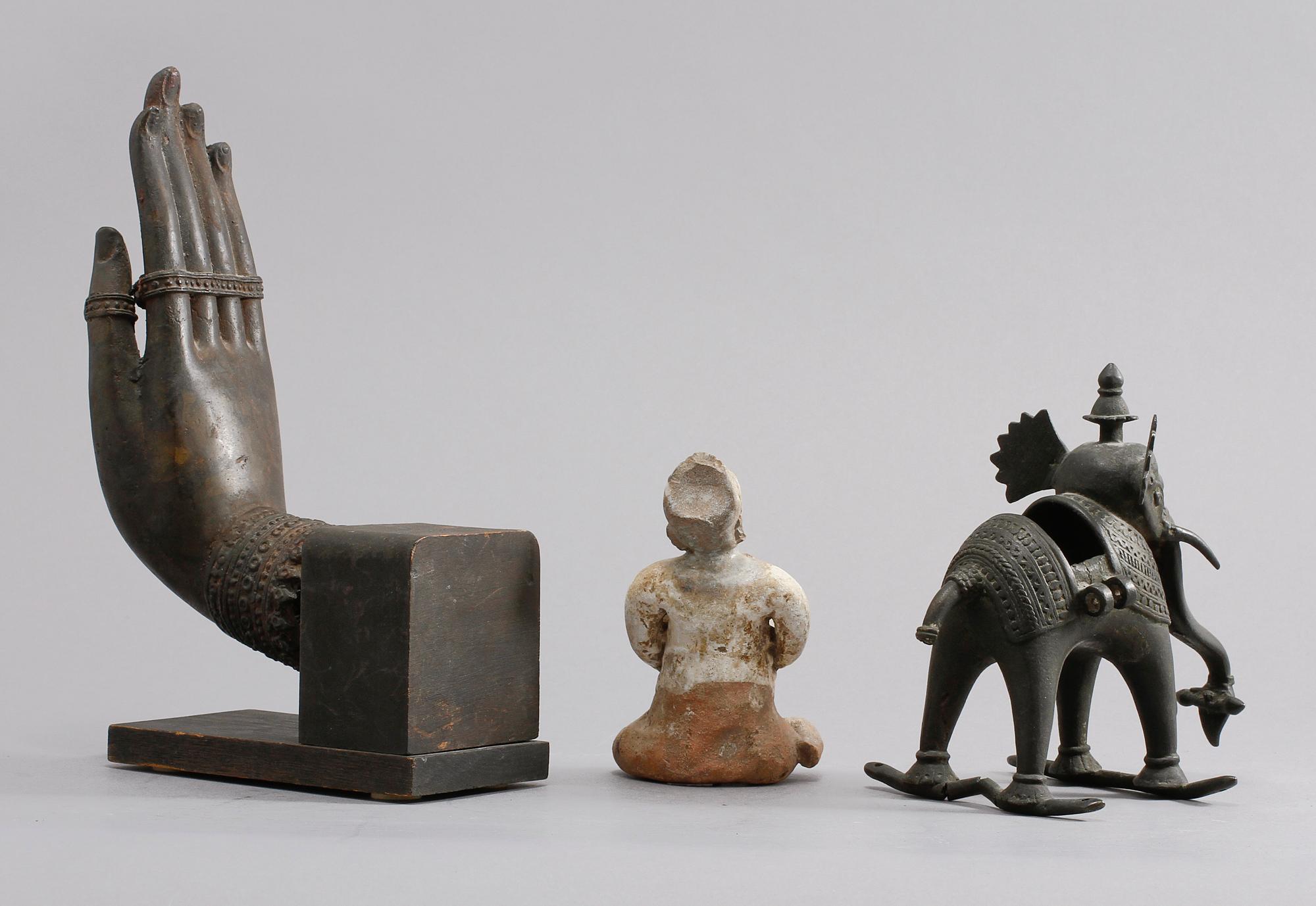 FIGURINER, 3 st, Thailand, 1900-tal.