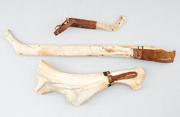 SAMEKNIVAR, 3 st, horn, 1900-talets första hälft och 1900-talets mitt.