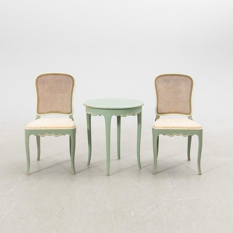 Axel Einar Hjorth, Stolar ett par samt bord "Ängby" och "Traddis" Nordiska Kompaniet (NK) 1931/32.