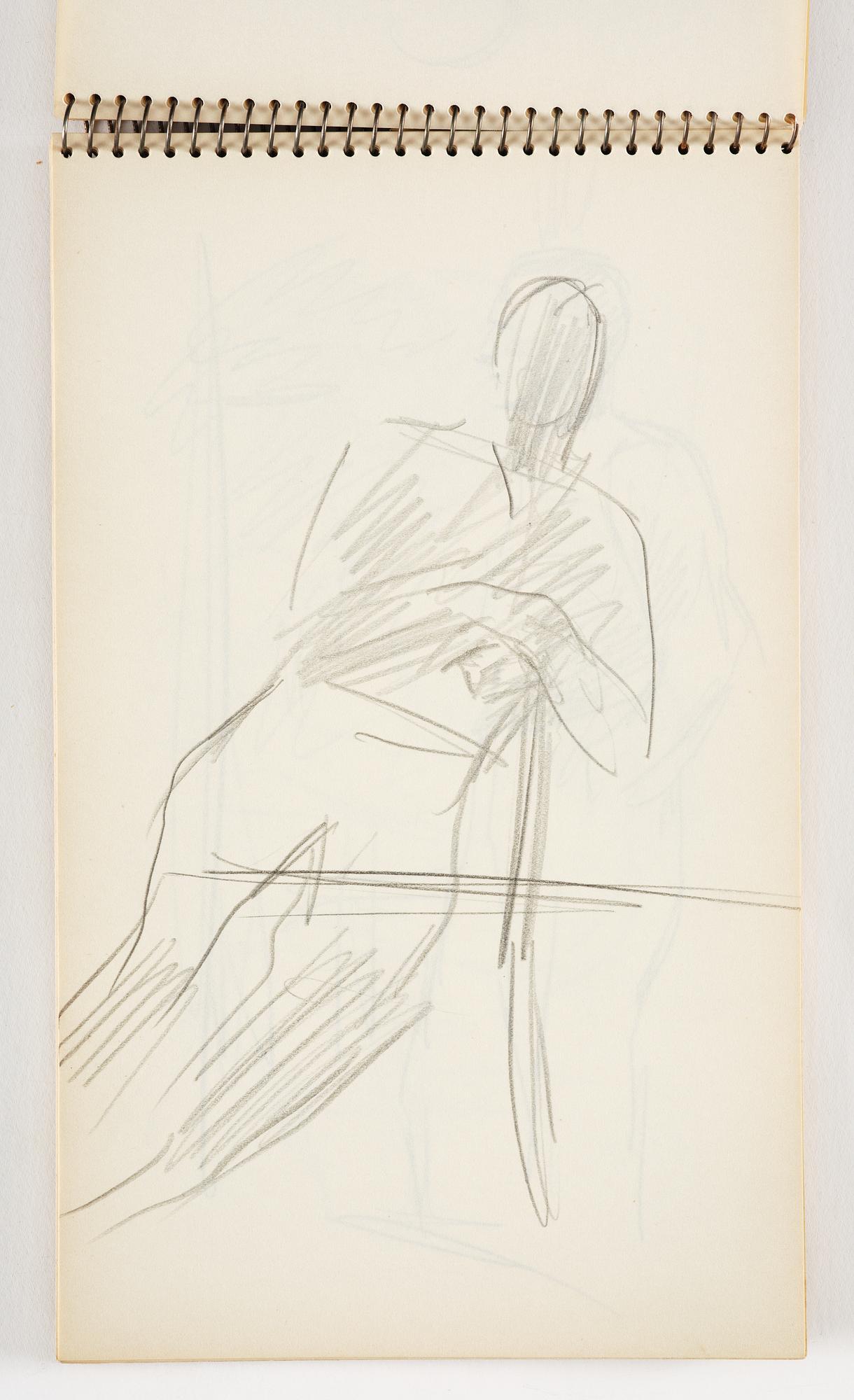 Lotte Laserstein, 3 skissböcker med blyertsteckningar.