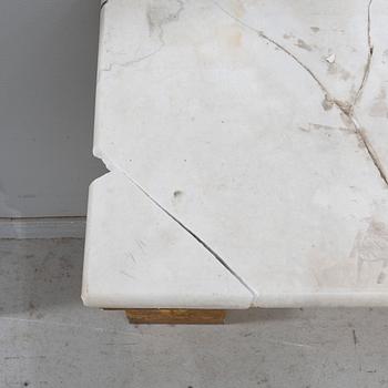 Spegel med konsolbord omkring 1900.