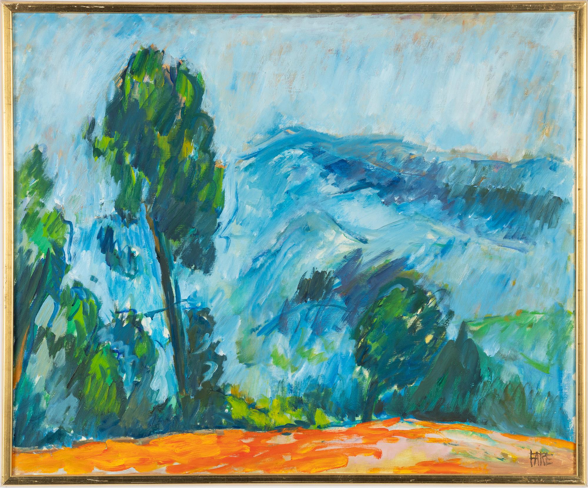Leopold Fare, "Blå dag" (Pyrenéerna).