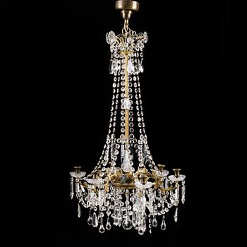 A late 19th century ceiling light.