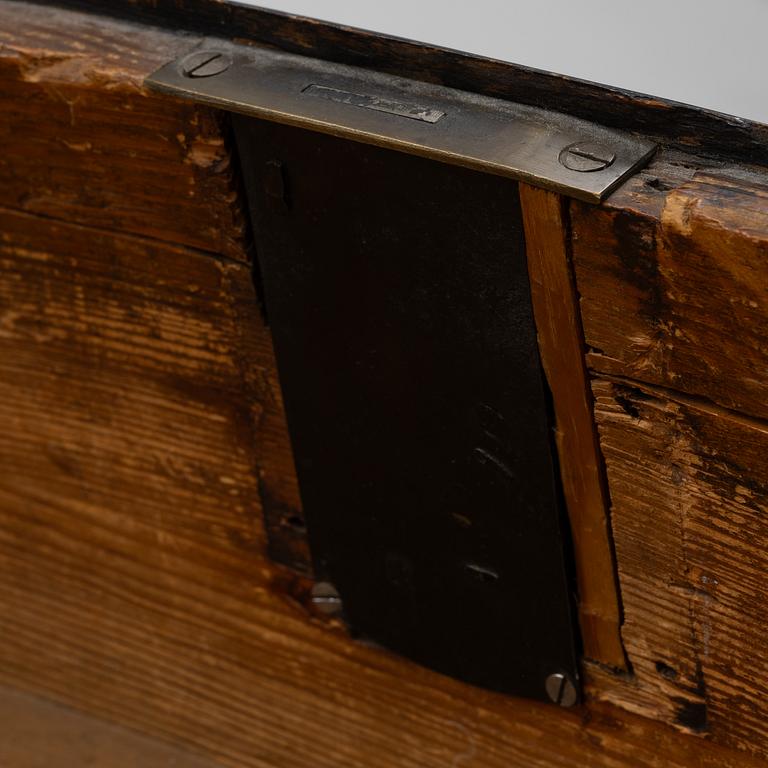 A Swedish parquetry rococo commode, Stockholm, later part 18th century.