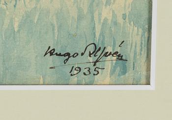 Hugo Alfvén, "Från Åkerö, Leksand 1935".