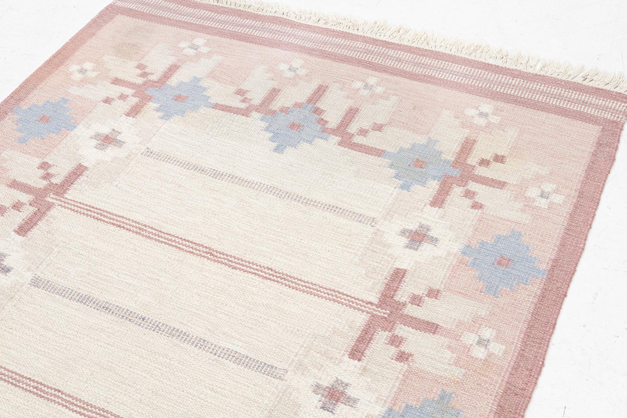 Matta, rölakan, signerad ES, ca 200 x 140 cm.