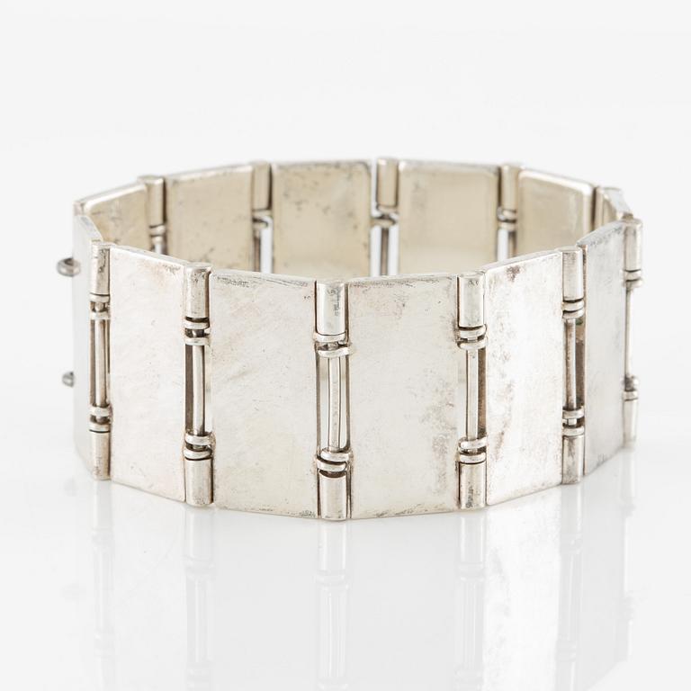 Rey Urban, bracelet, sterling silver, Stockholm 1962.
