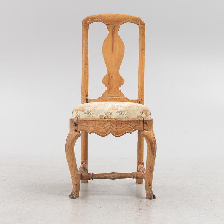 A late baroque/Rococo chair, first half of the 20th century.