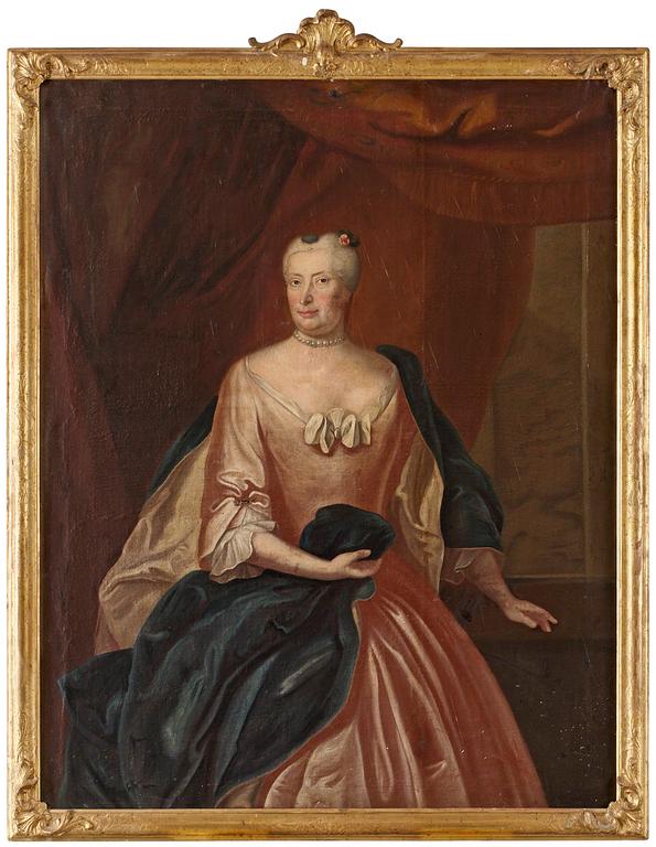 Olof Arenius Tillskriven, "Ingeborg Christina Staël von Holstein" Född Horn af Rantzien (1689-1761).