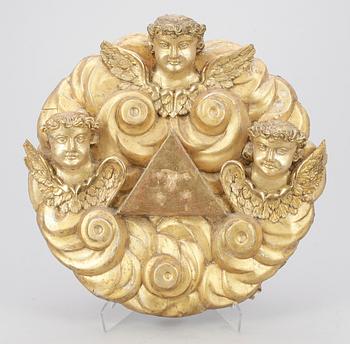KYRKOSKULPTUR, trä, barock, 1700-tal.